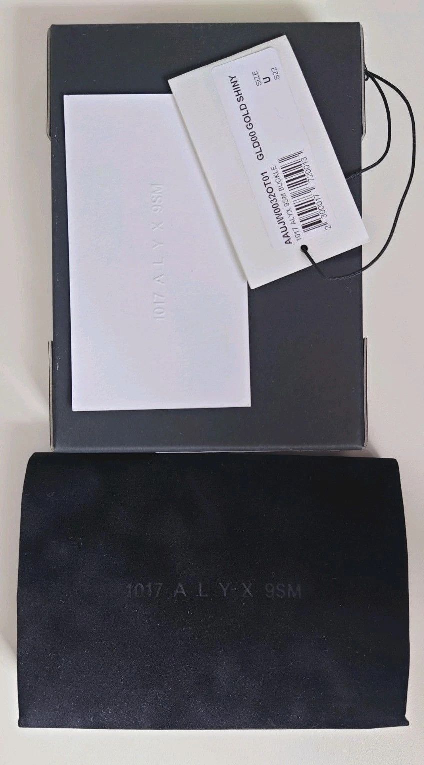 1017 ALYX 9SM 1017 Alyx 9SM Buckle Necklace - S22 - GLD00 Gold Shiny - NIB Size ONE SIZE - 7 Thumbnail