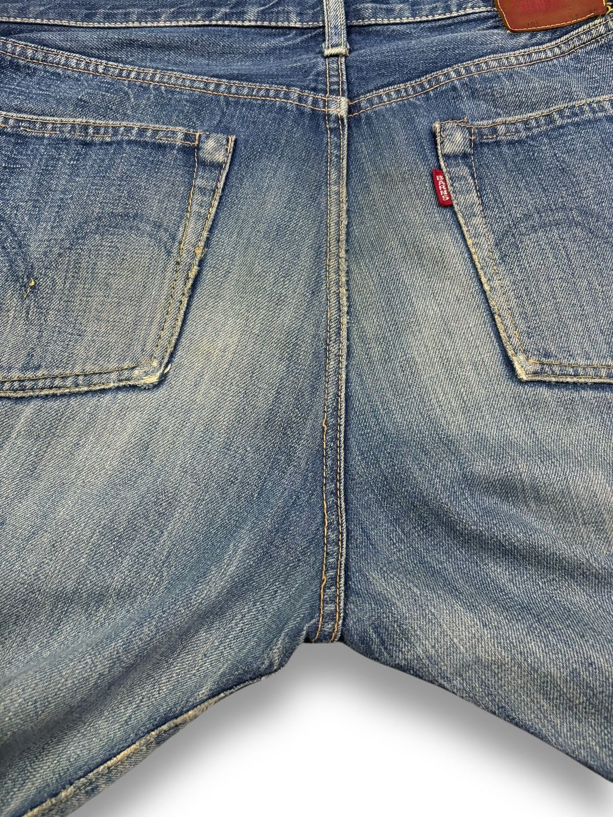 BARNS OUTFITTERS Vintage 90s Barns Japan Selvedge Mud Wash Loose Fit Jeans Size US 32 / EU 48 - 15 Thumbnail