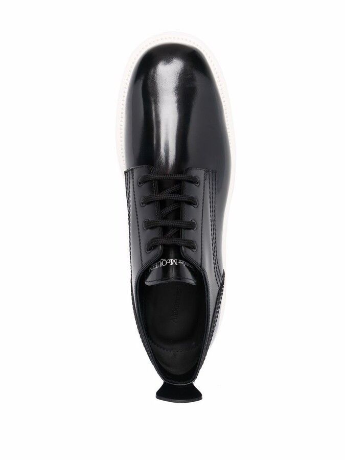Alexander McQueen o1y0225 Loafers in Black Size US 5 / IT 35 - 4 Thumbnail