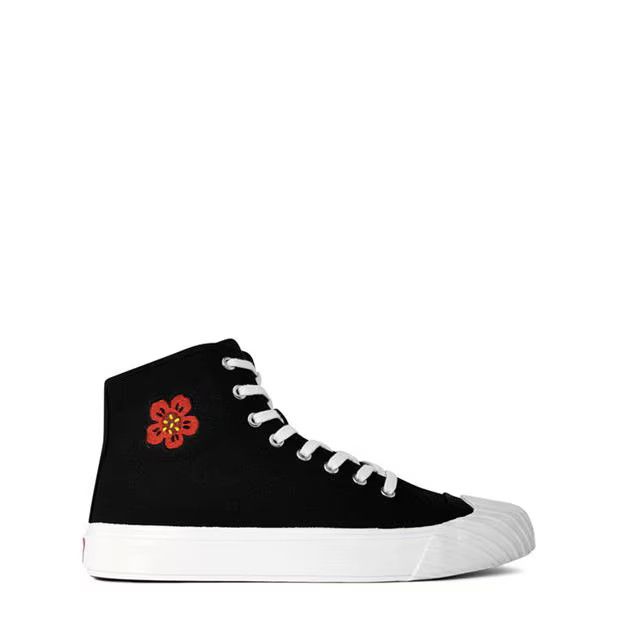 Kenzo o1g2r1mq1024 School High Top Trainers in Black & White Size US 10 / IT 40 - 1 Thumbnail