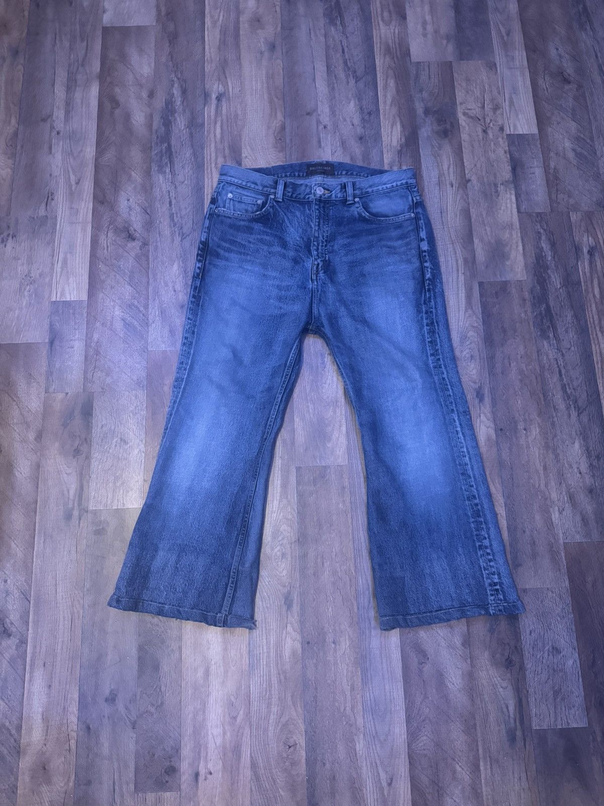 Balenciaga Balenciaga Lost Tape Flared Denim Size US 34 / EU 50 - 1 Thumbnail