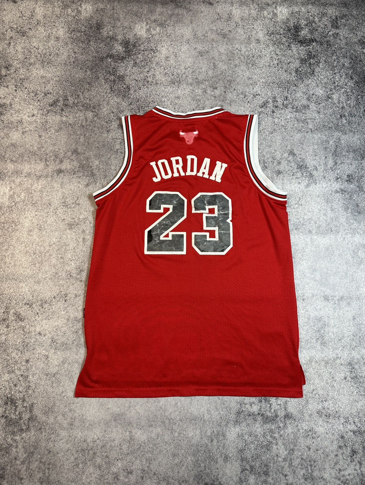 NBA × Nike Vintage Nike Chicago Bulls Jordan 23 NBA Basketball Jersey Size US XXL / EU 58 / 5 - 3 Thumbnail