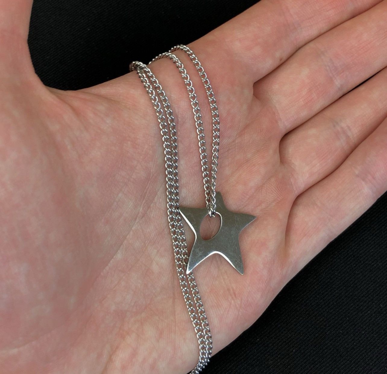 Jewelry Chain Star Necklace Y2K Pop Punk Grunge Size ONE SIZE - 3 Thumbnail
