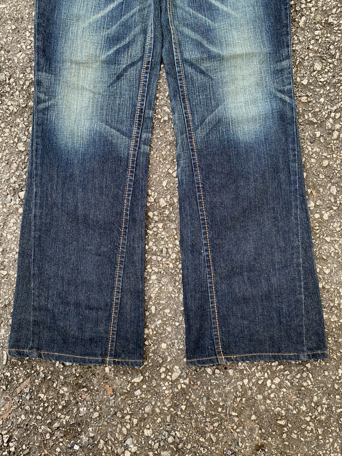 Edwin FLARE💥 EDWIN NAVAJO HIPPIES STYLE RUSTY DISTRESSED DENIM Size US 32 / EU 48 - 6 Thumbnail