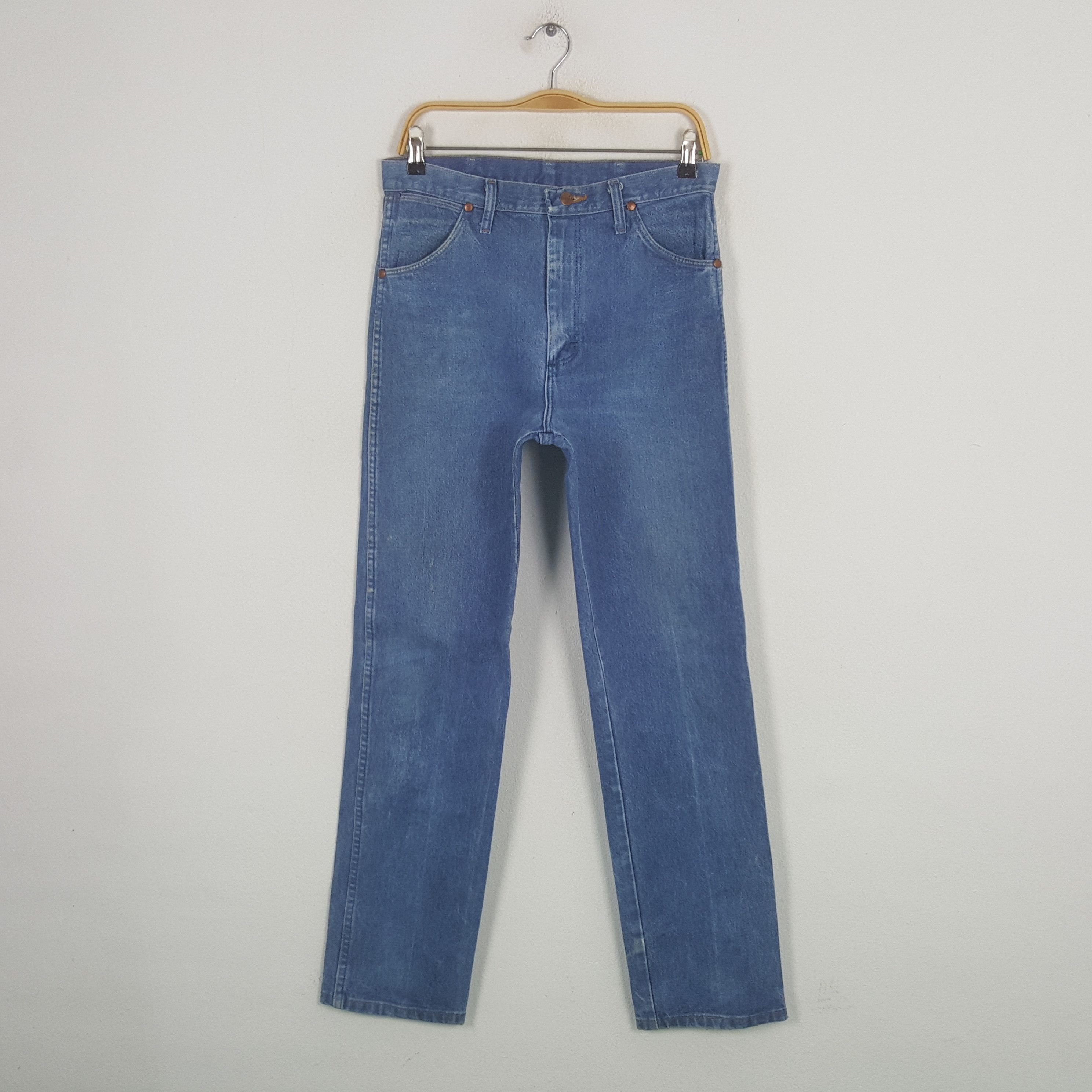 Wrangler Vintage Wrangler USA Regular Fit Denim Jeans RR18 Size US 31 - 1 Thumbnail