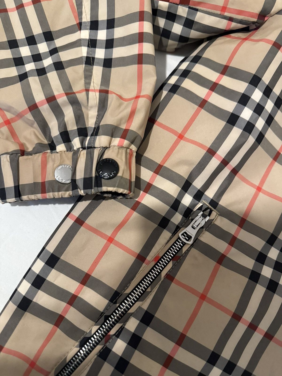 Burberry Burberry Reversible Check Rain Jacket Size US XS / EU 42 / 0 - 3 Thumbnail