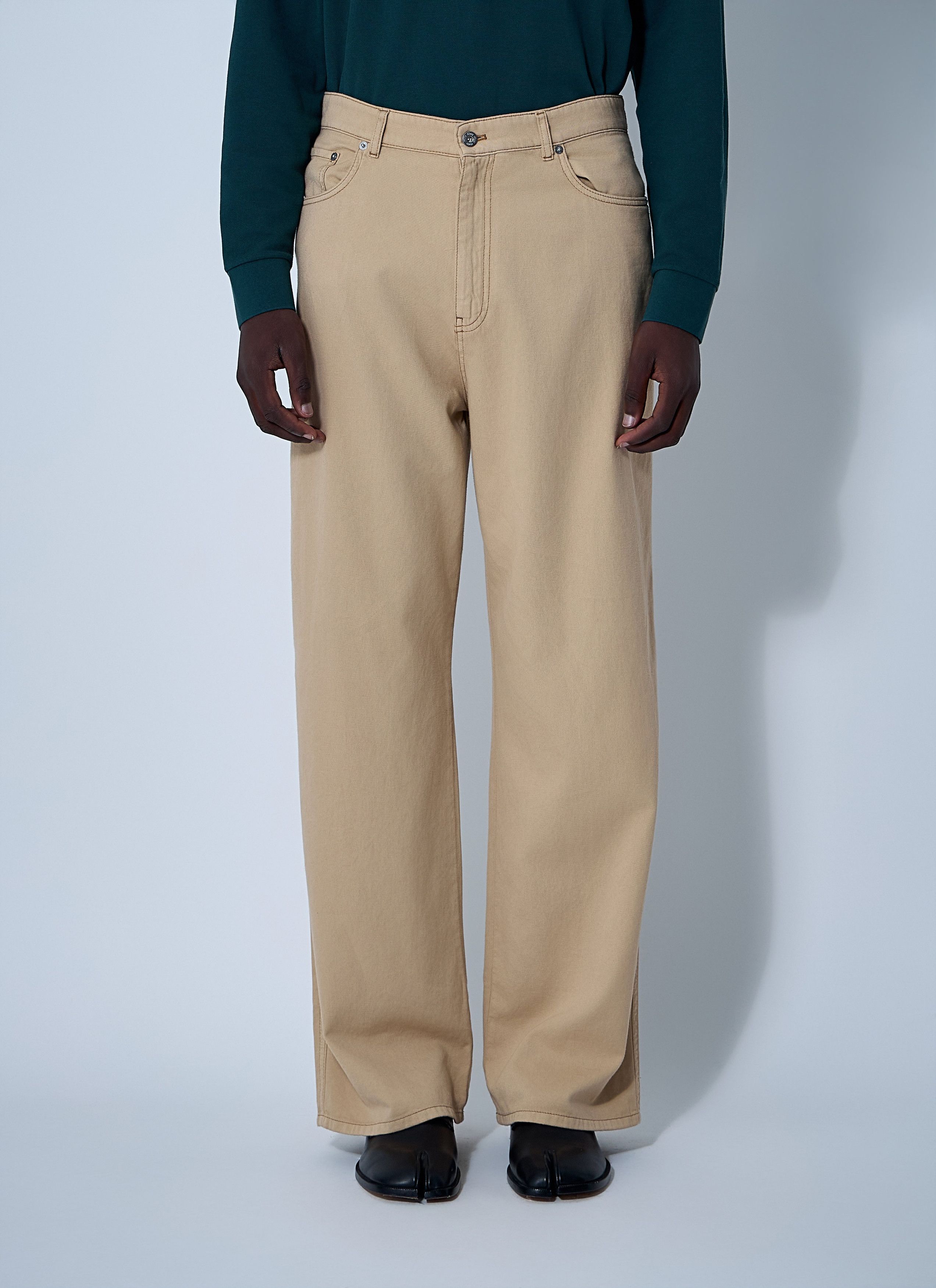 Miu Miu Logo Motif Jeans Size US 34 / EU 50 - 1 Thumbnail