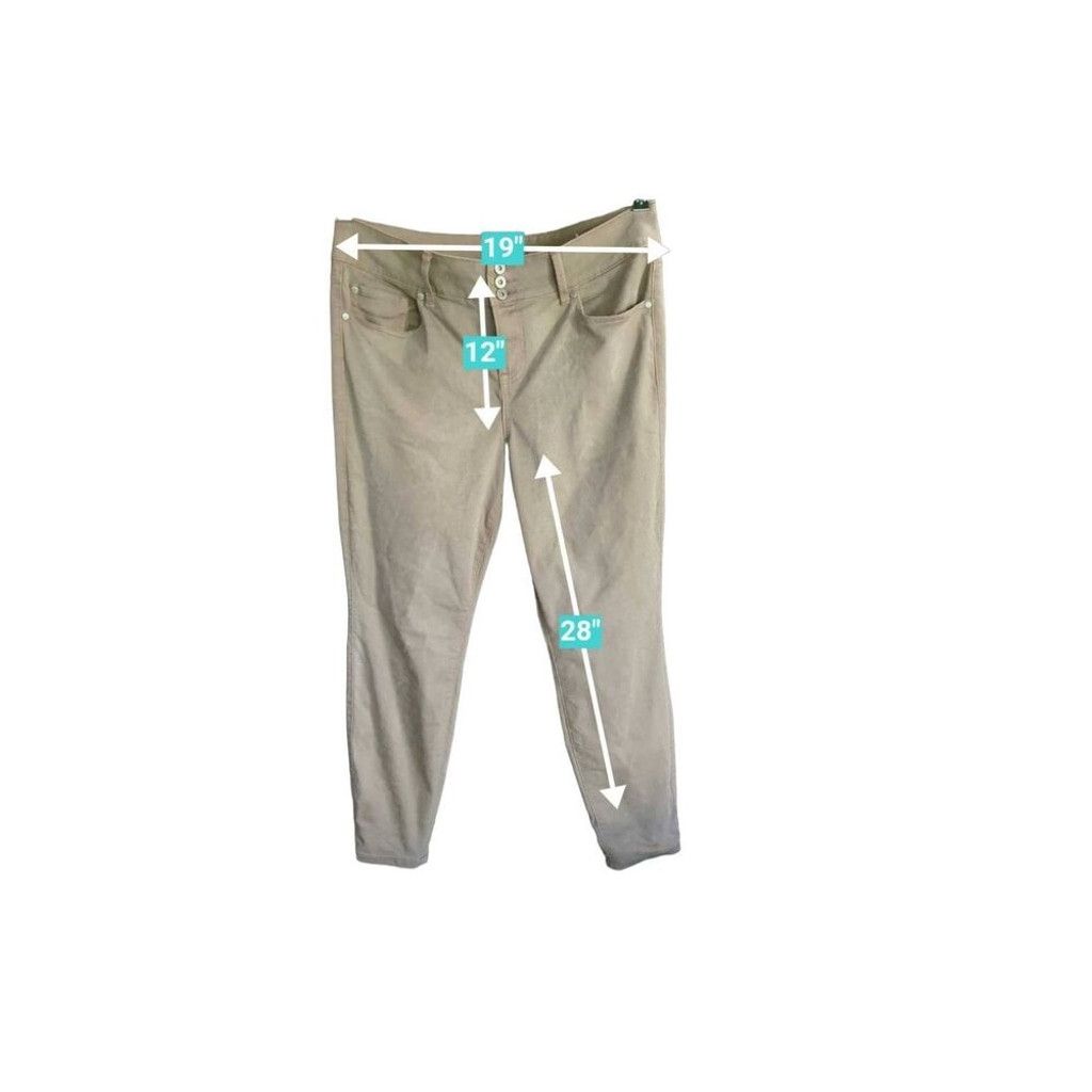Torrid Torrid Women's Super Soft Jegging Tan Subtle Snake Reptile Size 38" / US 16 / IT 52 - 5 Thumbnail