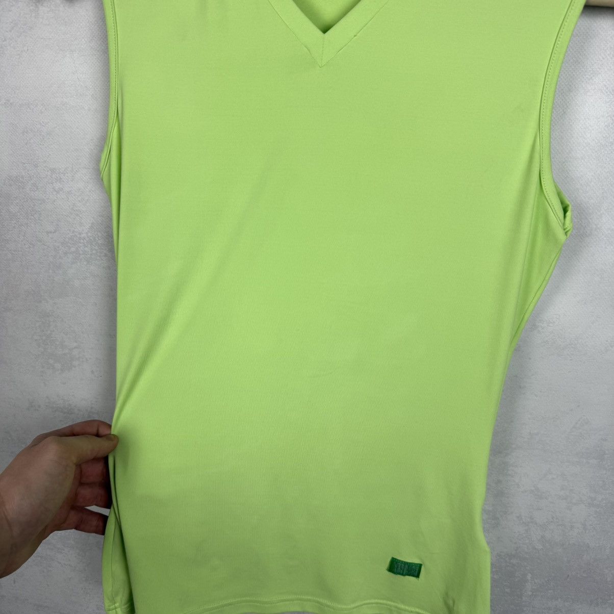 Versace × Versace Jeans Couture Versace Jeans Couture Women’s Nylon Acid Green Tank Top Size L / US 10 / IT 46 - 17 Thumbnail