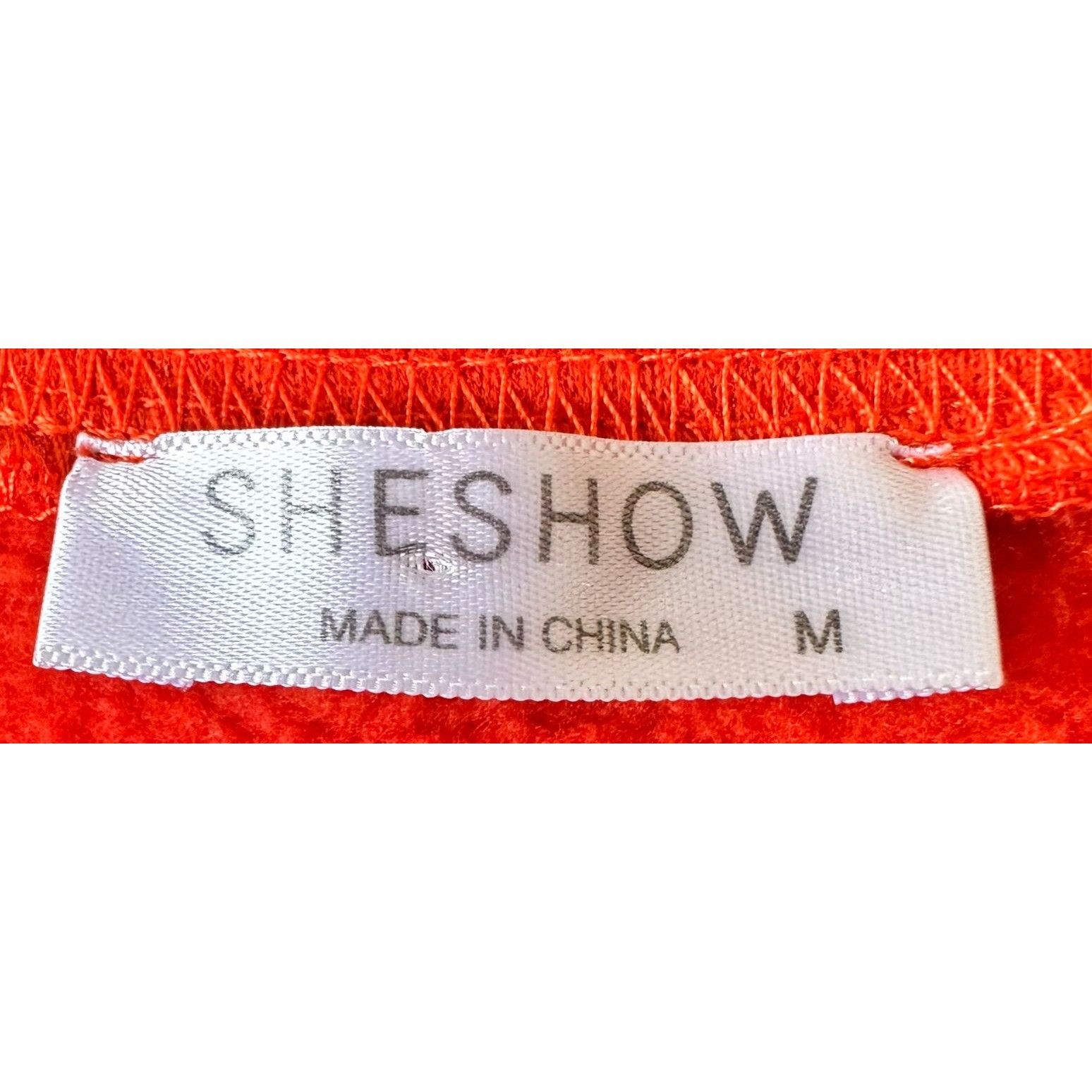 Other SheShow Basic Witch Sweatshirt Medium Orange Black Halloween Size M / US 6-8 / IT 42-44 - 12 Thumbnail