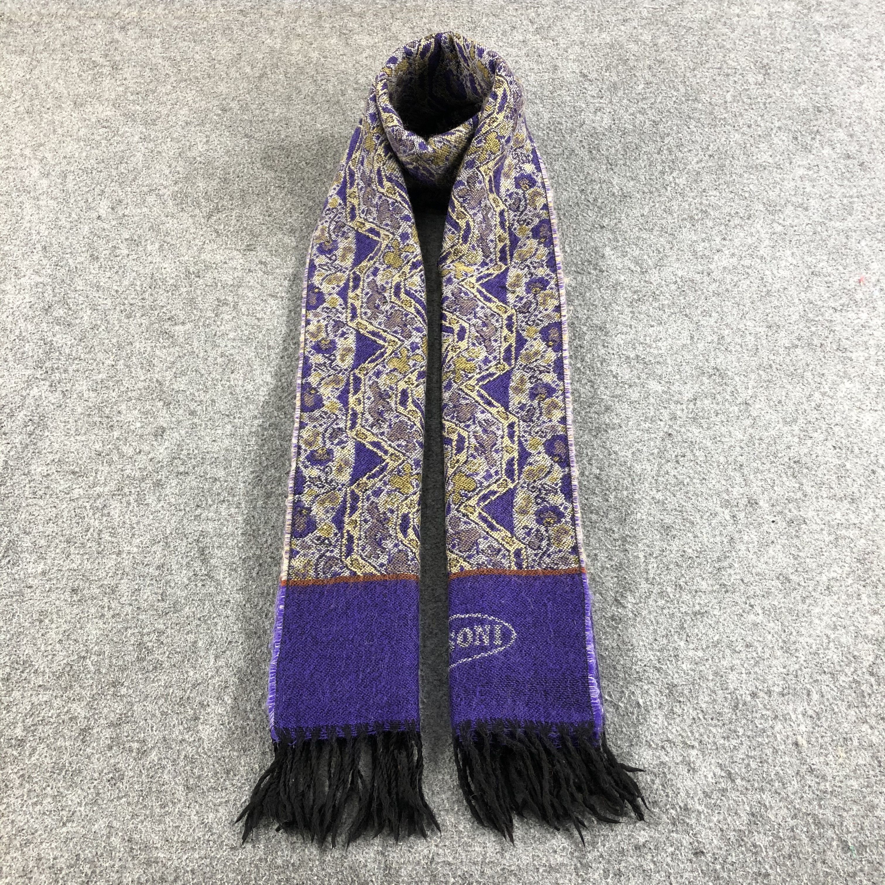 Missoni Baroque Wool Scarf Muffler V749
