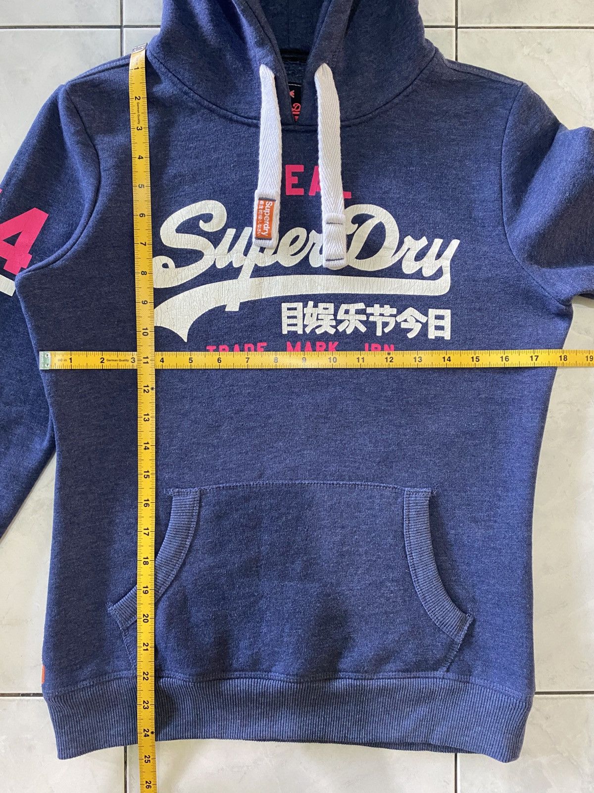 Superdry SuperDry Vintage Pullover Hoodie Big Logo Japan Style Y2K Size S / US 4 / IT 40 - 21 Thumbnail