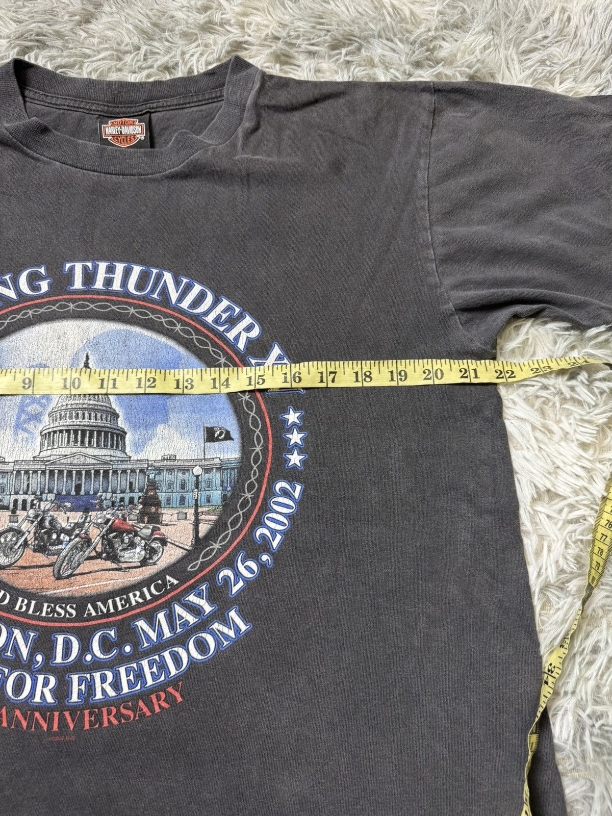 Harley Davidson Vintage Harley Davidson Washington 2002 Size US L / EU 52-54 / 3 - 5 Thumbnail