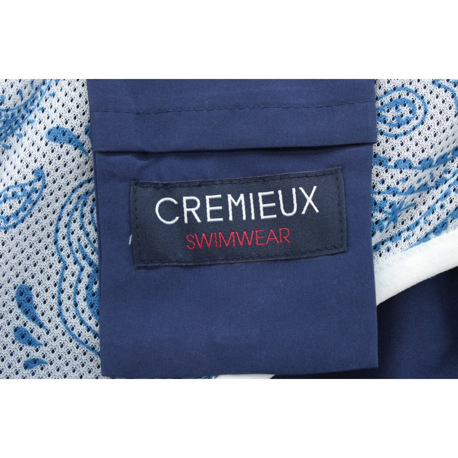 Cremieux Cremieux Swimwear Mens Medium Navy Blue Swim Trunks Lined Preppy Outdoors Size US 31 - 6 Thumbnail
