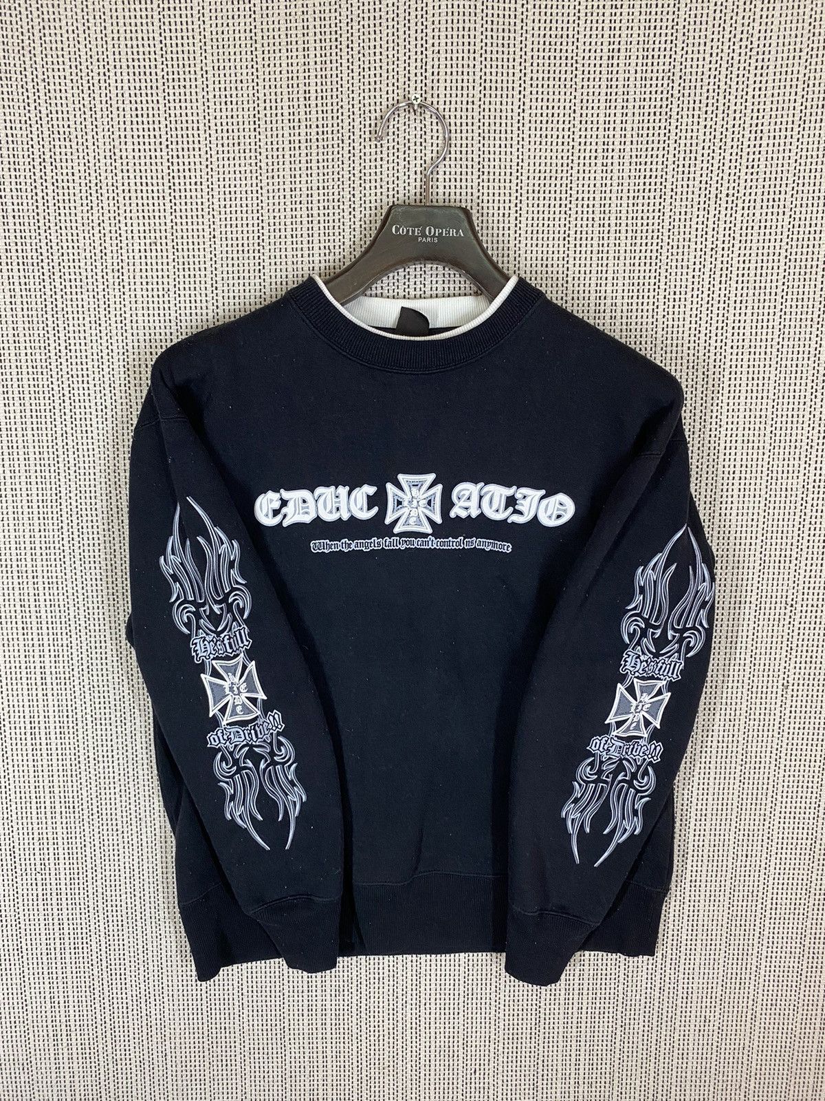 Japanese Brand × Seditionaries Beaumere cross logo sweatshirt size m Size US M / EU 48-50 / 2 - 2 Thumbnail