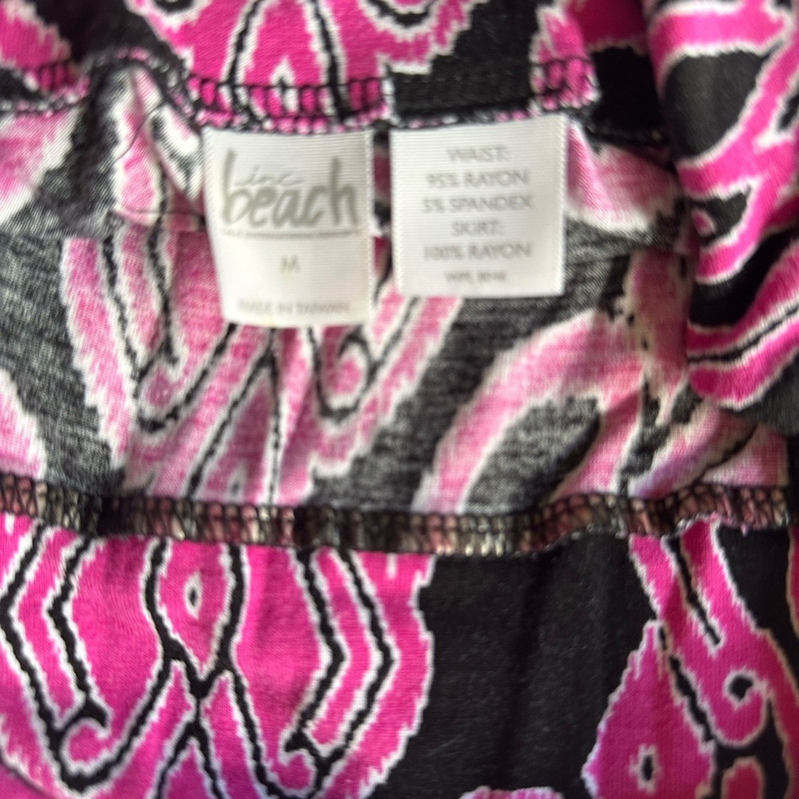 & Other Stories INC Pink Paisley Tank Dress/Skirt 14 Size XL / US 12-14 / IT 48-50 - 5 Thumbnail