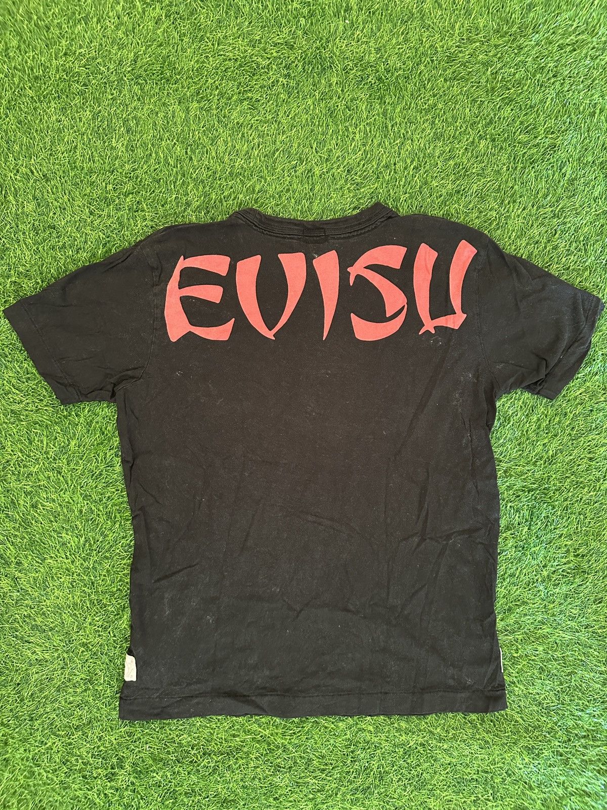 Evisu Vintage evisu flame tee shirt size XXL Size XXL / US 16-18 / IT 52-54 - 2 Thumbnail