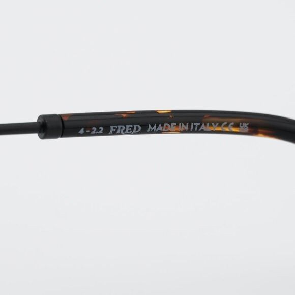 FRED Fred FG50007U 002 Eyeglasses Black 56mm Rectangle Frame Size ONE SIZE - 9 Thumbnail