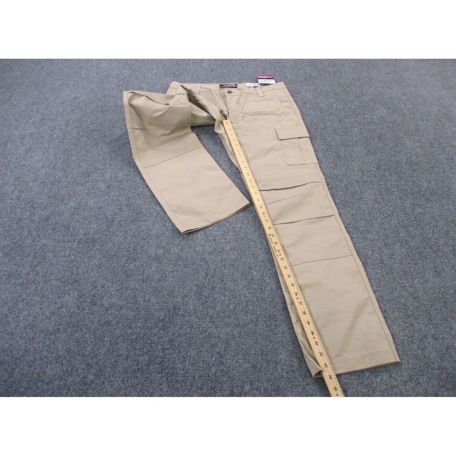 Vintage LAPG Pants Women 12 Tall Cargo Utility Work Stretch Ops Tactical Tech Gear Beige NEW Size 25" / US 0 / IT 36 - 3 Thumbnail
