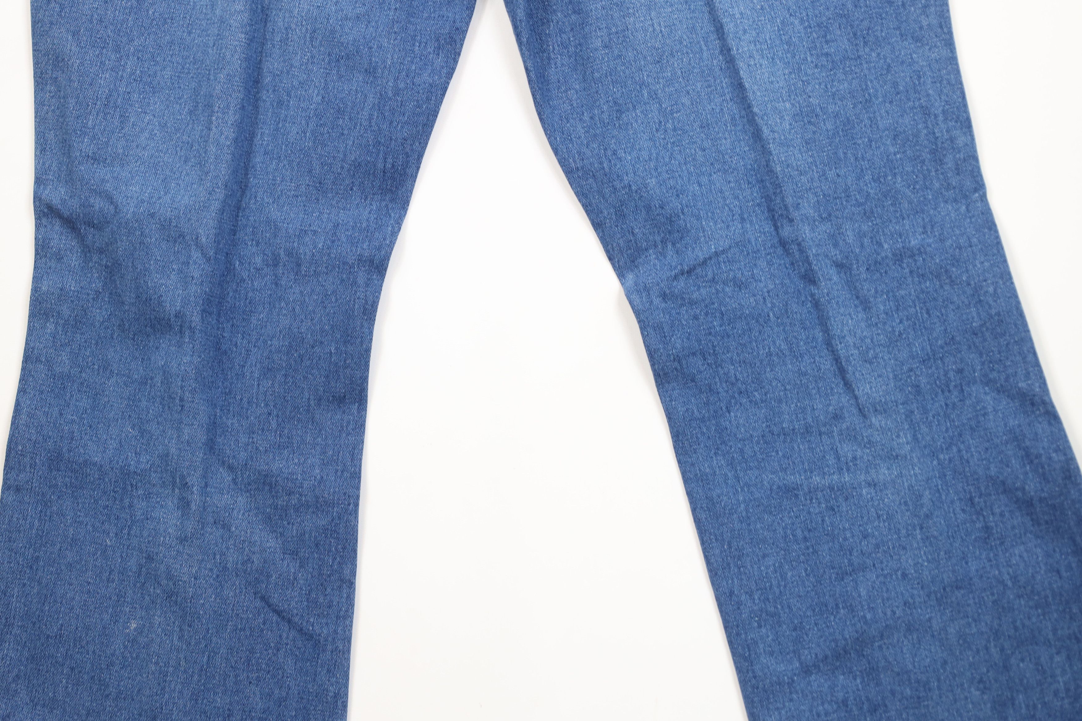 Wrangler Vintage 70s 80s Wrangler Wide Leg Denim Jeans Blue USA Size US 38 / EU 54 - 13 Thumbnail