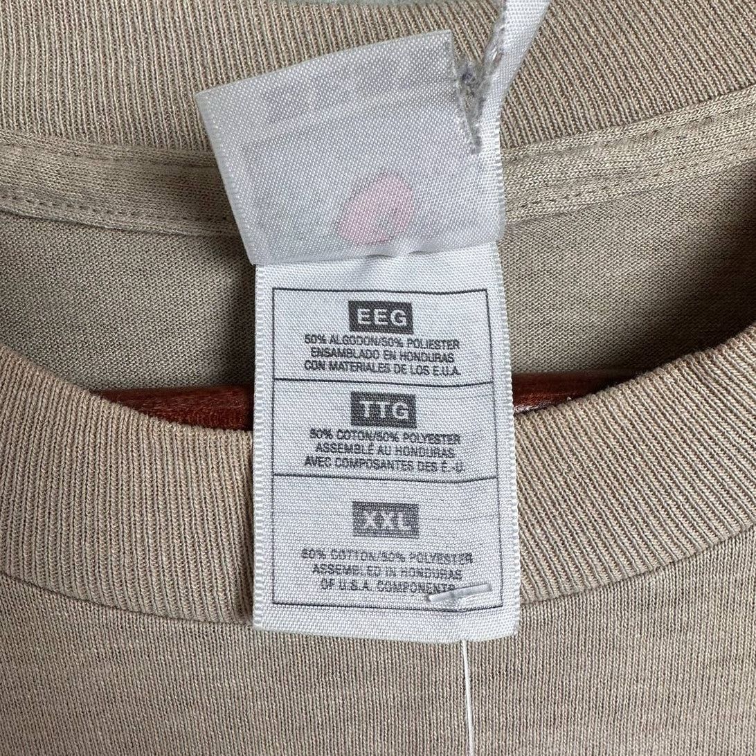 Fubu × Vintage Vintage Y2K Fubu Sailing T Shirt Sz XXL Tan Graphic Size US XXL / EU 58 / 5 - 9 Thumbnail