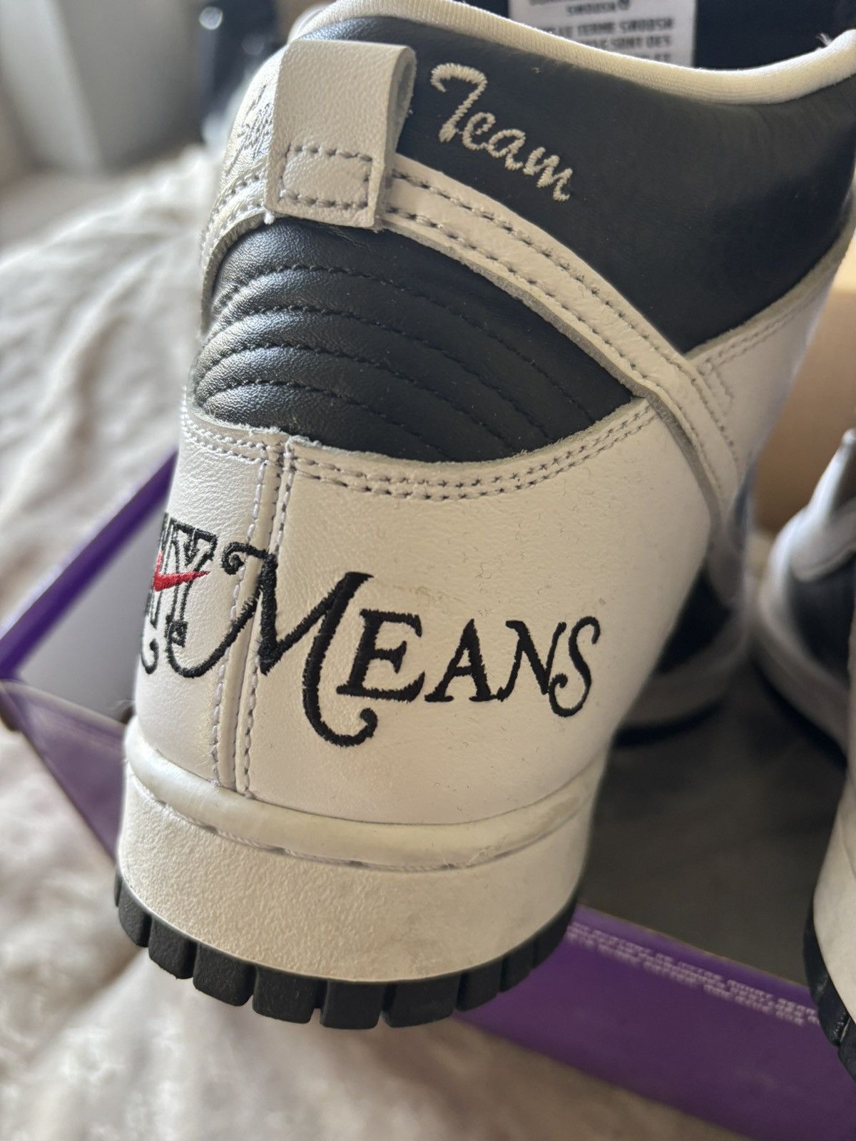 Nike × Supreme SUPREME HIGH TOP SNEAKERS - RARE AND SOLD OUT! Size US 10 / EU 43 - 6 Thumbnail