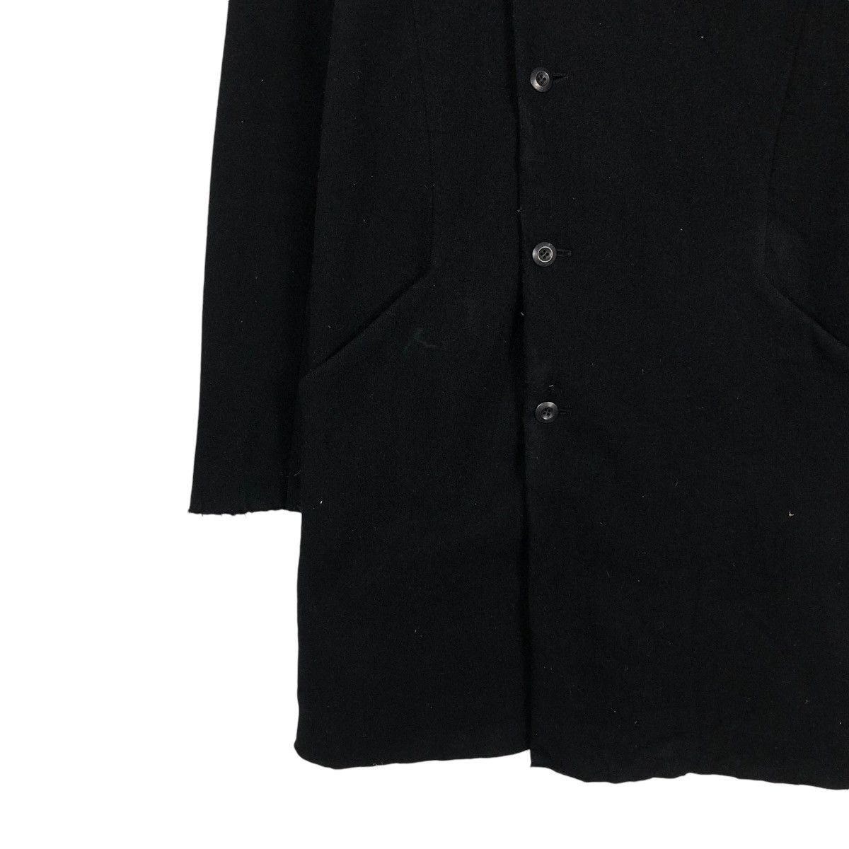 Kazuyuki Kumagai Attachment 🔥WOOL LONG JACKET HOODIE BONDAGE DESIGN KAZUYUKI KUMAGAI Size US M / EU 48-50 / 2 - 6 Thumbnail