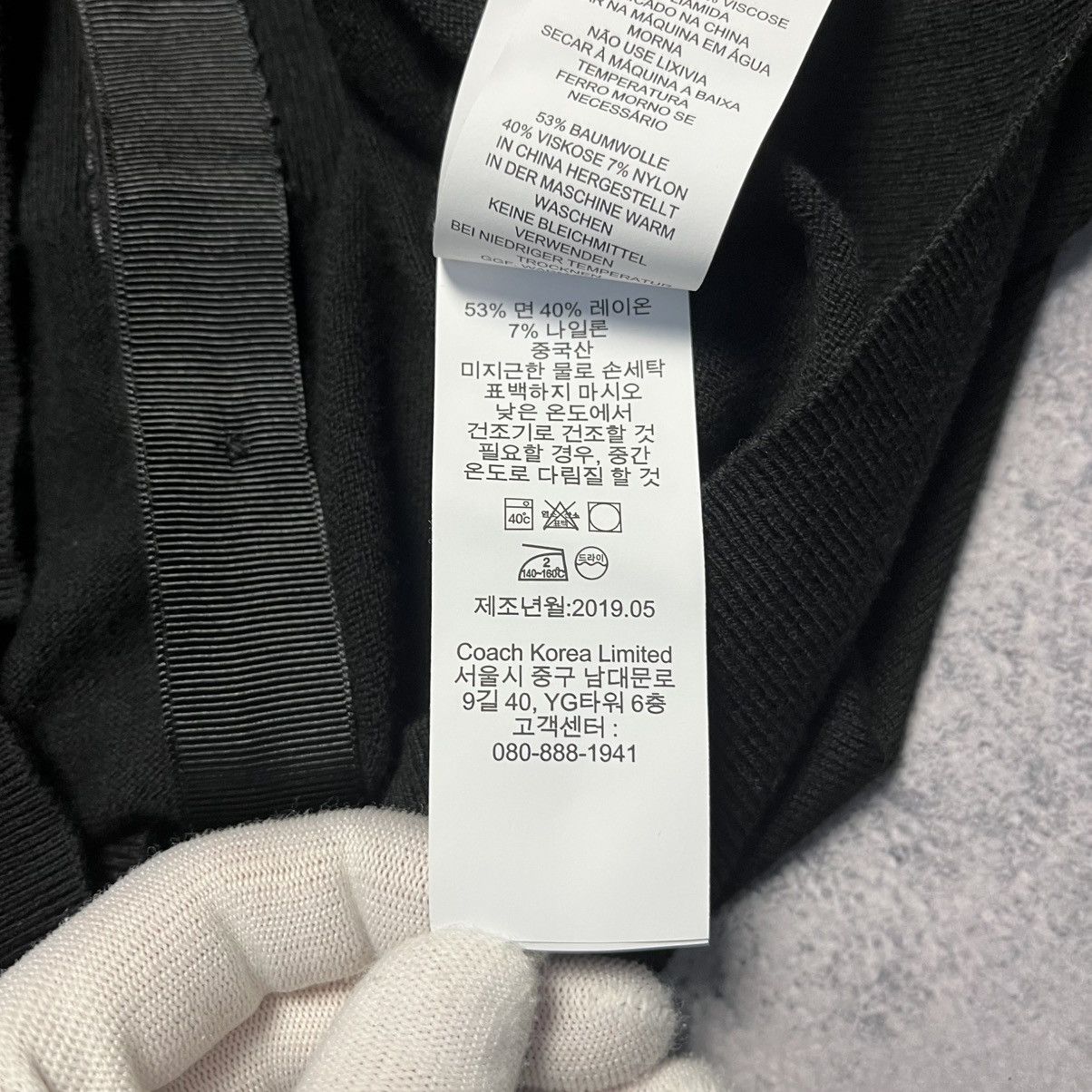 Coach Coach Black Cardigan Sweater Luxury Designer Size XXS / US 00 / IT 34 - 10 Thumbnail