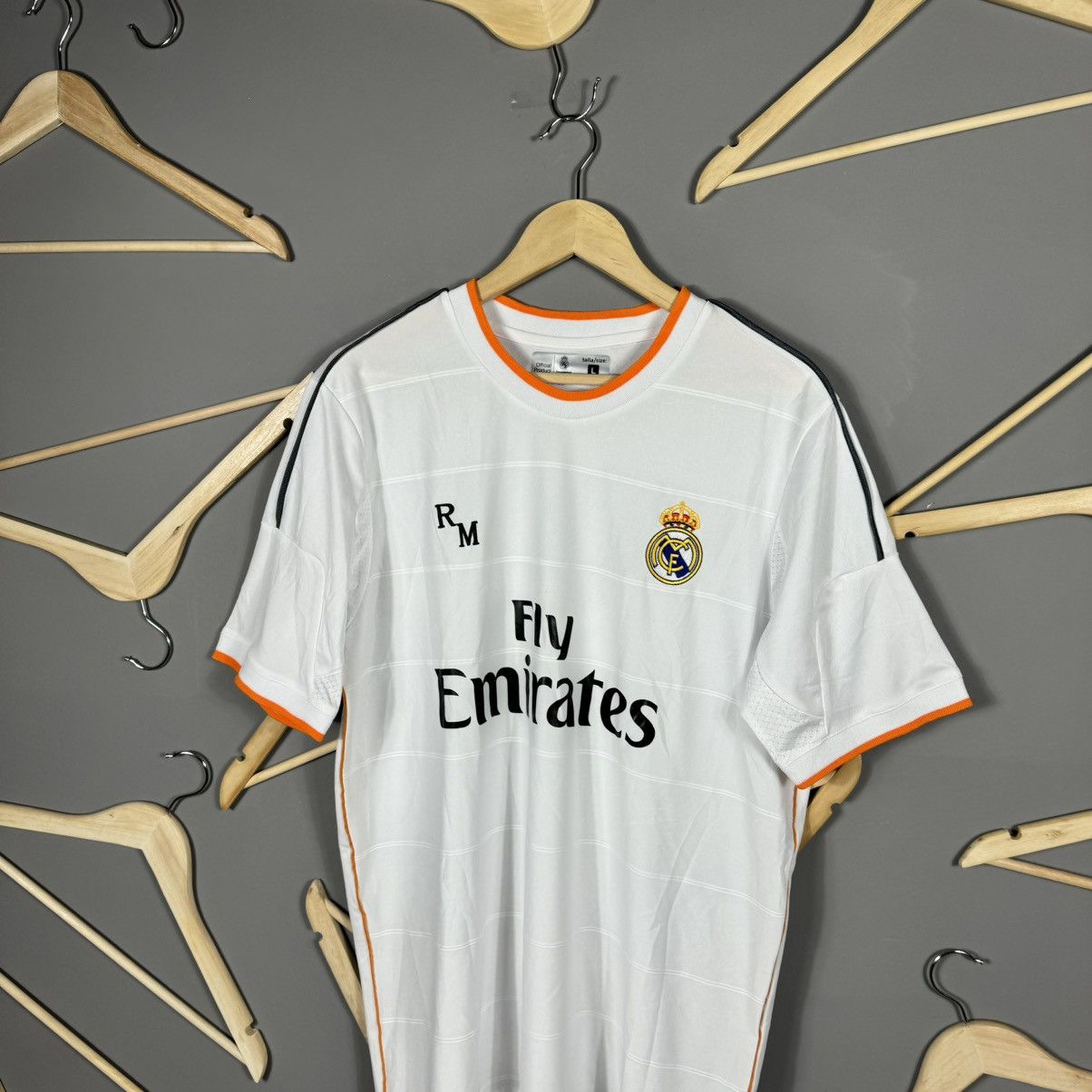 Other Real Madrid 2013-14 #7 Ronaldo Fan Soccer Jersey Size US L / EU 52-54 / 3 - 4 Thumbnail