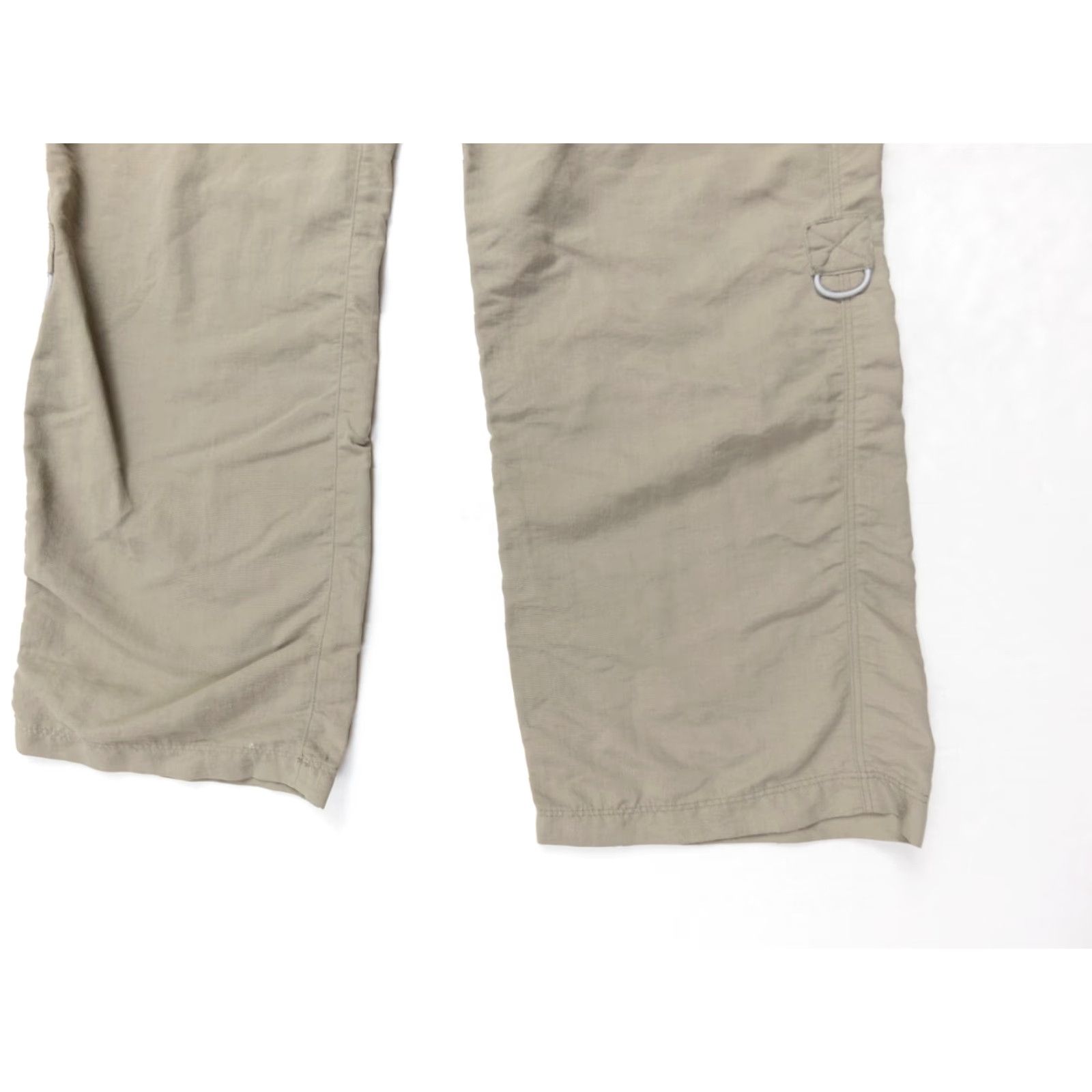 The North Face The North Face Womens Convertible Pants Cargo Nylon Beige 6 Regular Inseam 29" Outdoor Womens Size 28" / US 6 / IT 42 - 5 Thumbnail