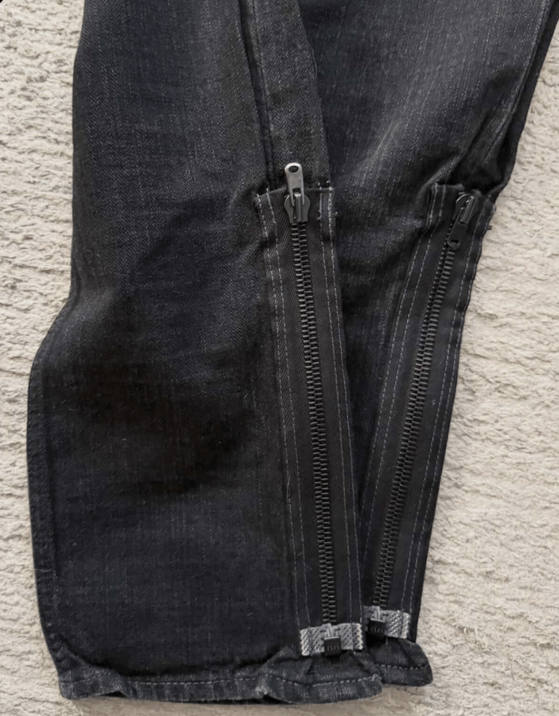 Number (N)ine n(n) "Noir" black zipper denim Size US 32 / EU 48 - 3 Thumbnail