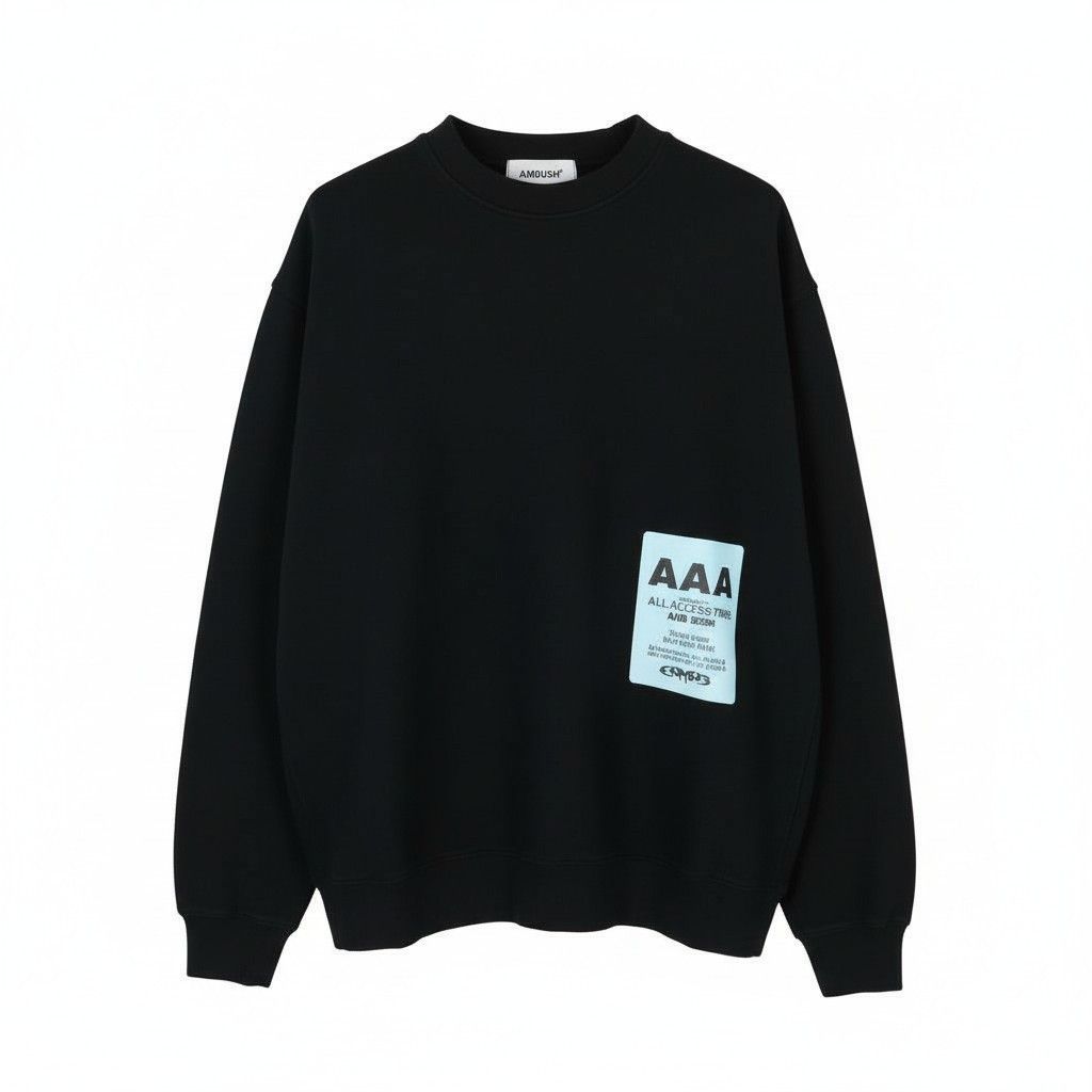 Ambush Design PASS GRAPHIC CREWNECK XL Distress RRP497 87762 Size US XL / EU 56 / 4 - 1 Thumbnail