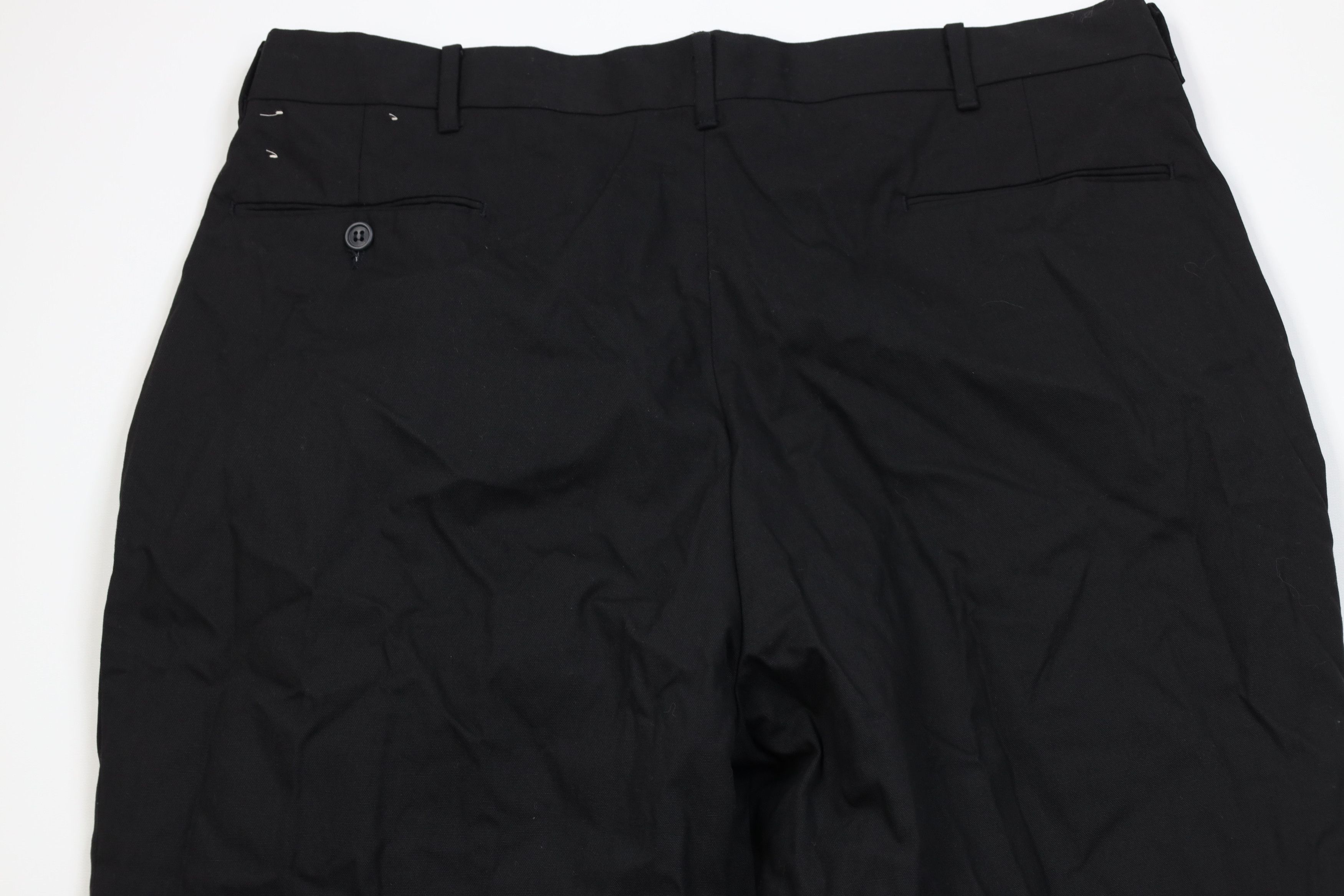 Vintage Vintage 70s Streetwear Canvas Wide Leg Chino Pants Black USA Size US 36 / EU 52 - 9 Thumbnail