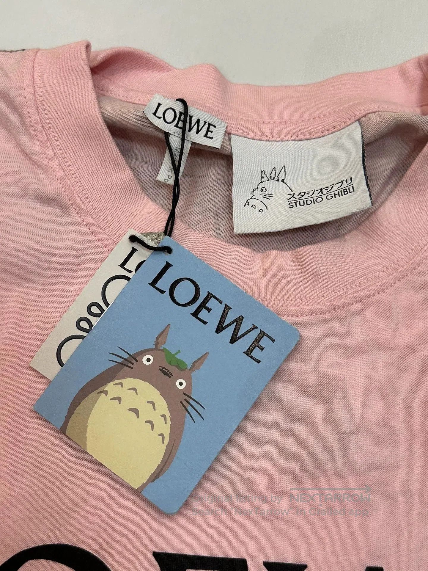 Loewe LOEWE x My Neighbor Totoro Pink T-Shirt. Size US S / EU 44-46 / 1 - 3 Thumbnail