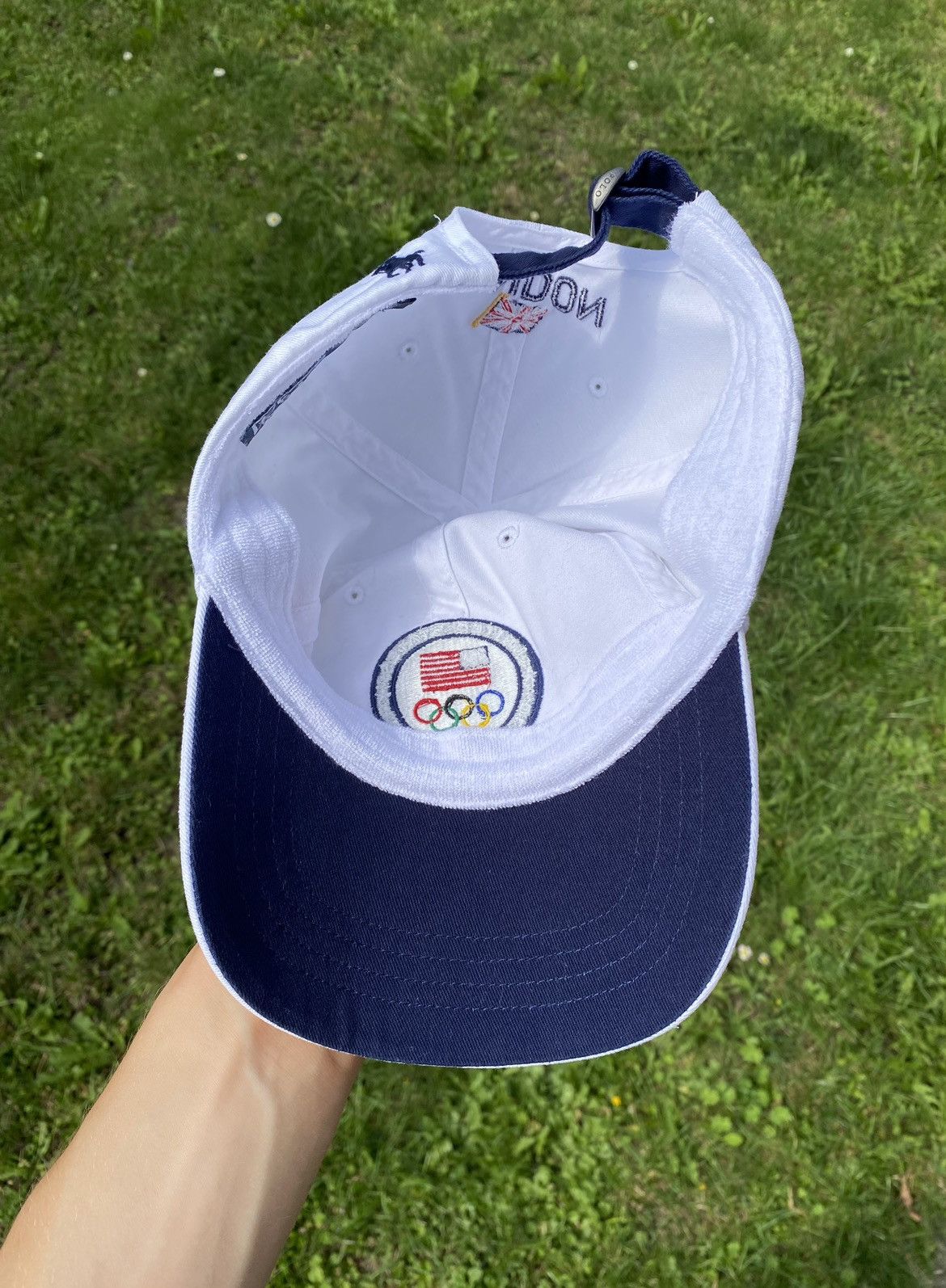 Polo Ralph Lauren × Vintage Vintage Polo Ralph Lauren USA Olympic Team Cap Hat Size ONE SIZE - 11 Thumbnail