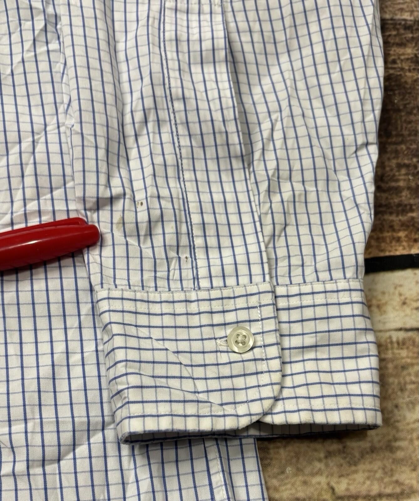 Brooks Brothers Brooks Brothers Shirt Mens 15.5 32 Large Check Cotton Size 42R - 8 Thumbnail