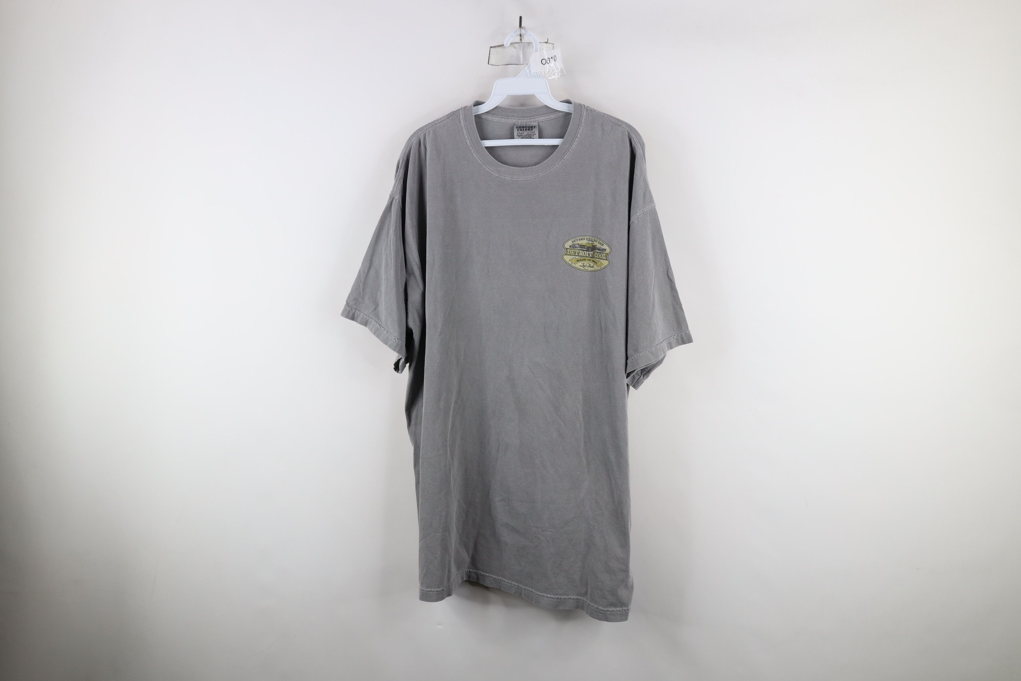 Vintage Vintage 90s Streetwear Stonewash Cool Car T-Shirt Gray Size US XL / EU 56 / 4 - 1 Thumbnail