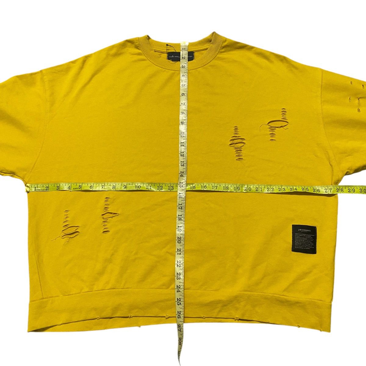 Japanese Brand Neos Addictive Design Oversize Distressed Sweatshirt Size US M / EU 48-50 / 2 - 16 Thumbnail