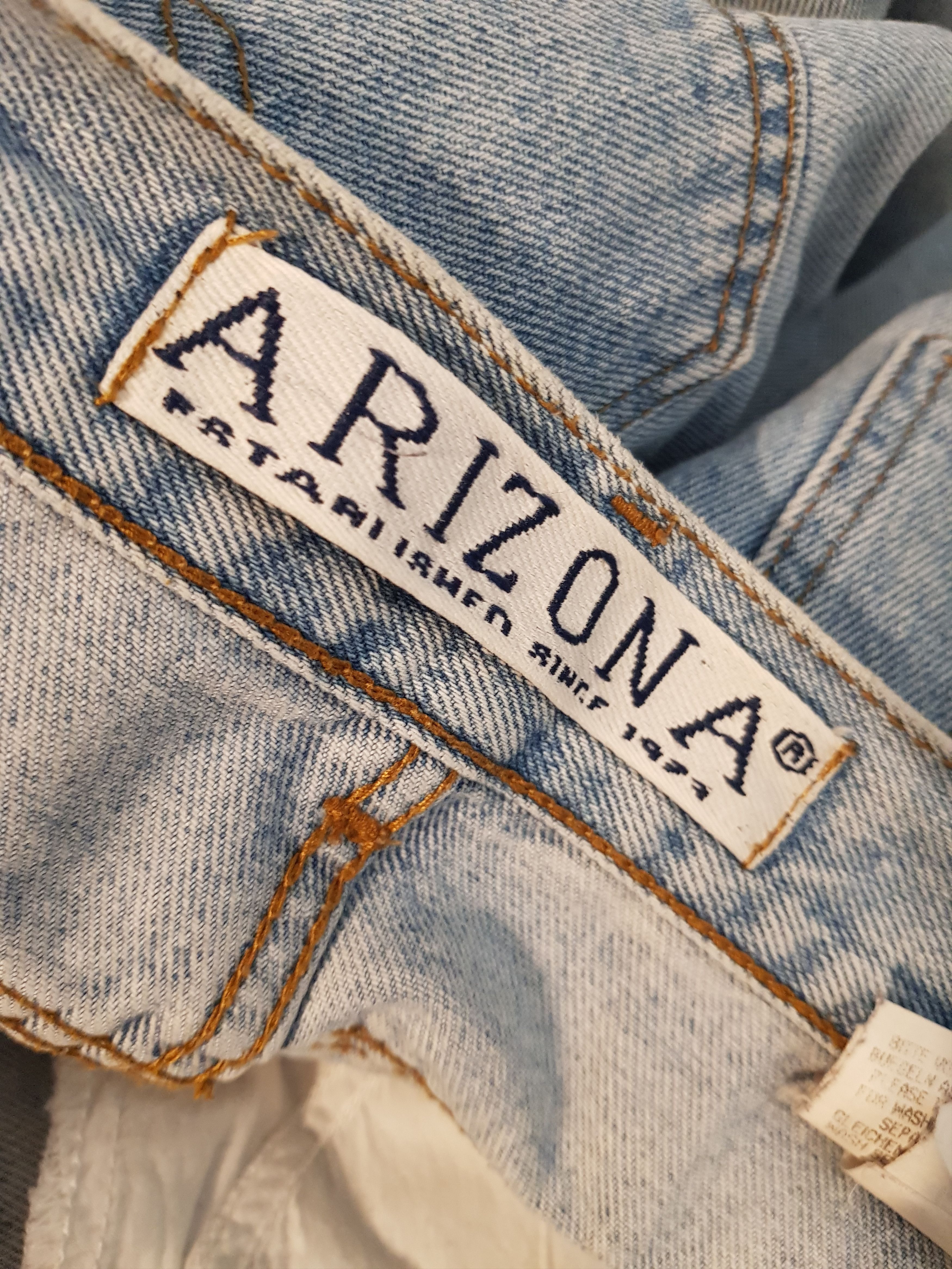 Arizona Jean Co. Arizona Vintage 90s High Waist Mom Jeans Acid Wash EU44 Size 36" / US 14 / IT 50 - 12 Thumbnail