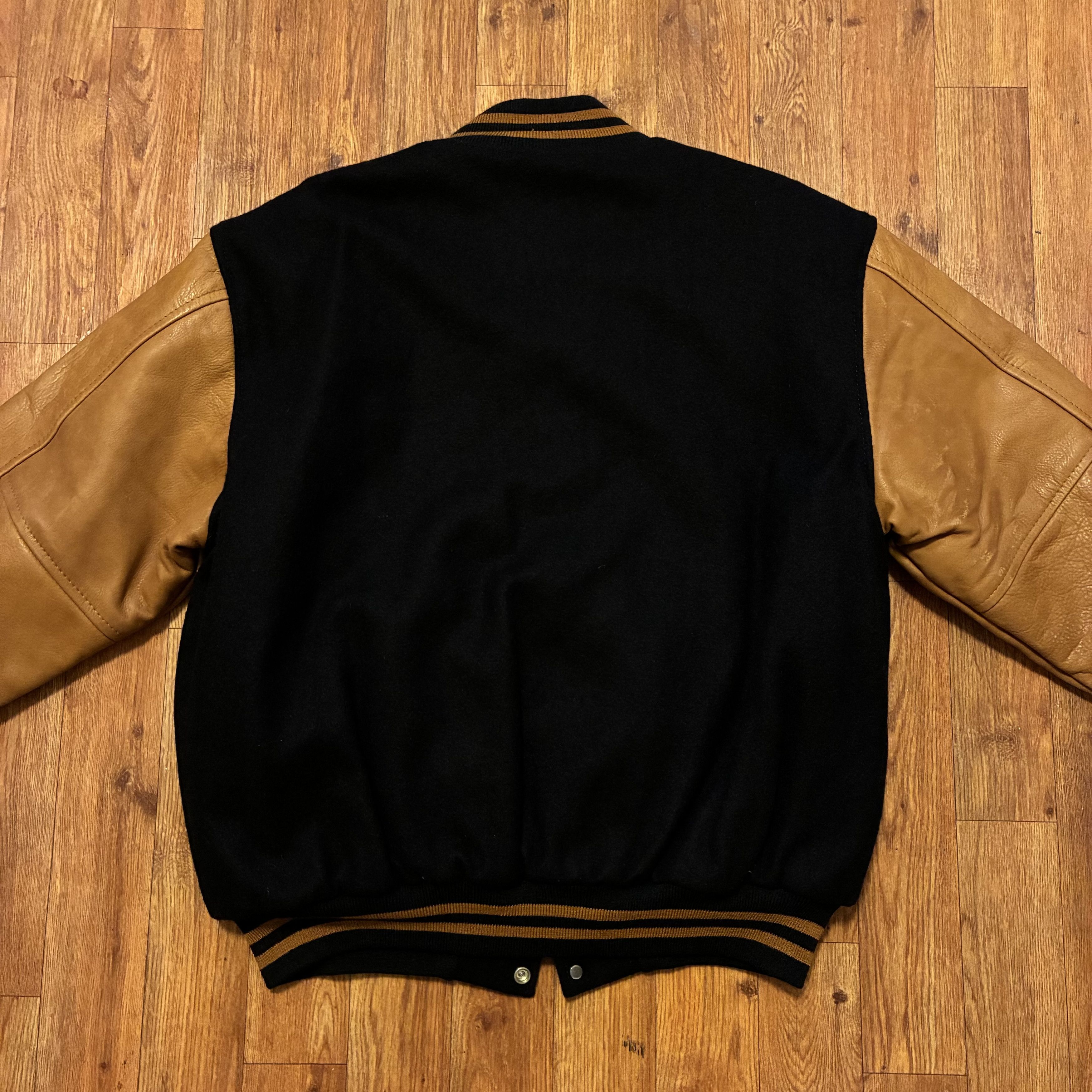 The Game Vintage The Game Wool Leather Varsity Letterman Jacket Size US XL / EU 56 / 4 - 3 Thumbnail