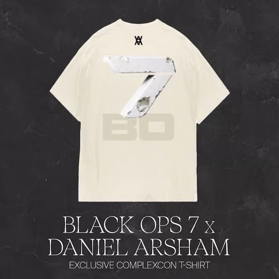 Daniel Arsham Daniel Arsham x Call of Duty Tee, size Small, NEVER WORN Size US S / EU 44-46 / 1 - 2 Thumbnail