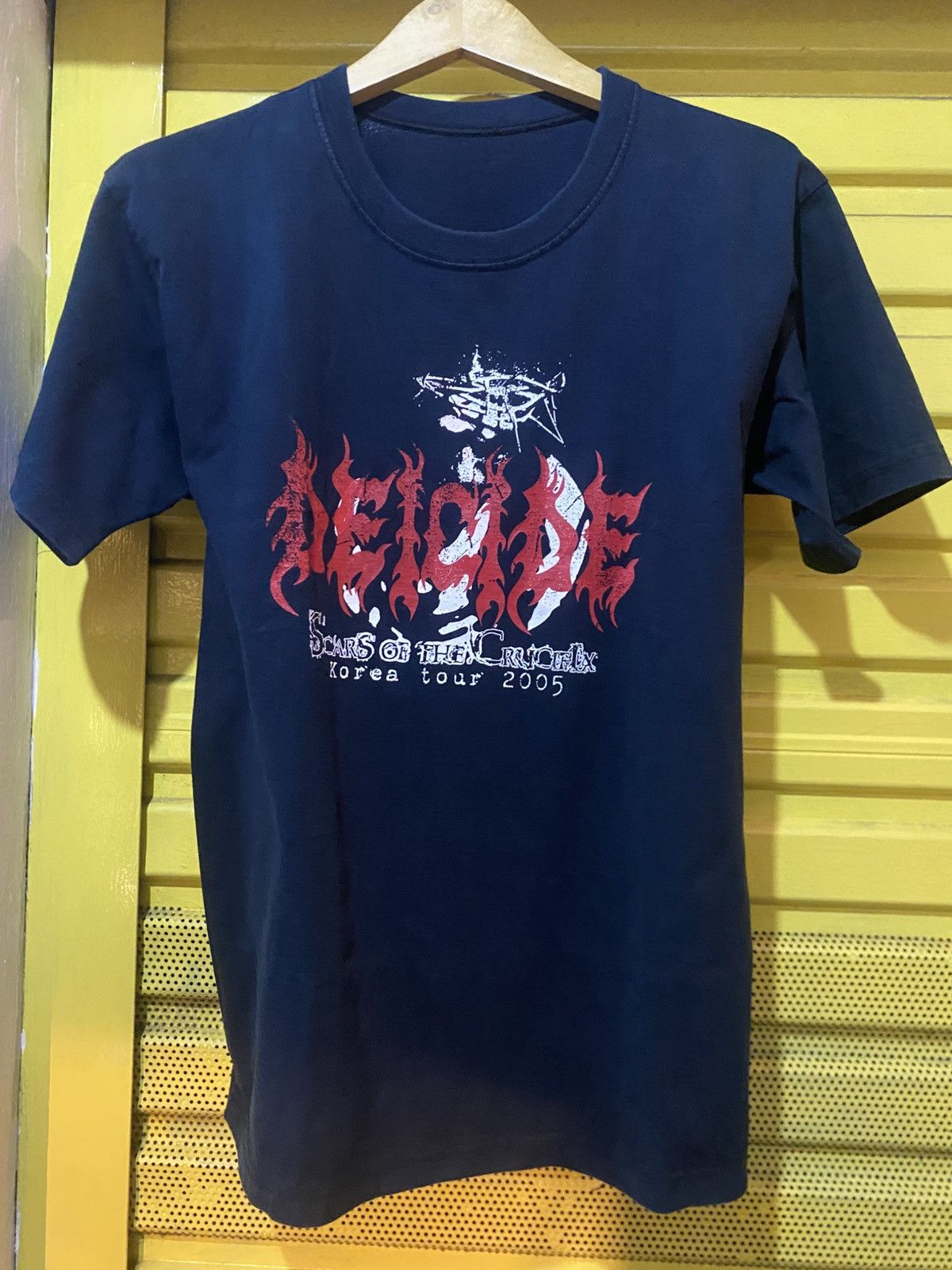 Deicide Scars Of the Crucifix tour tee