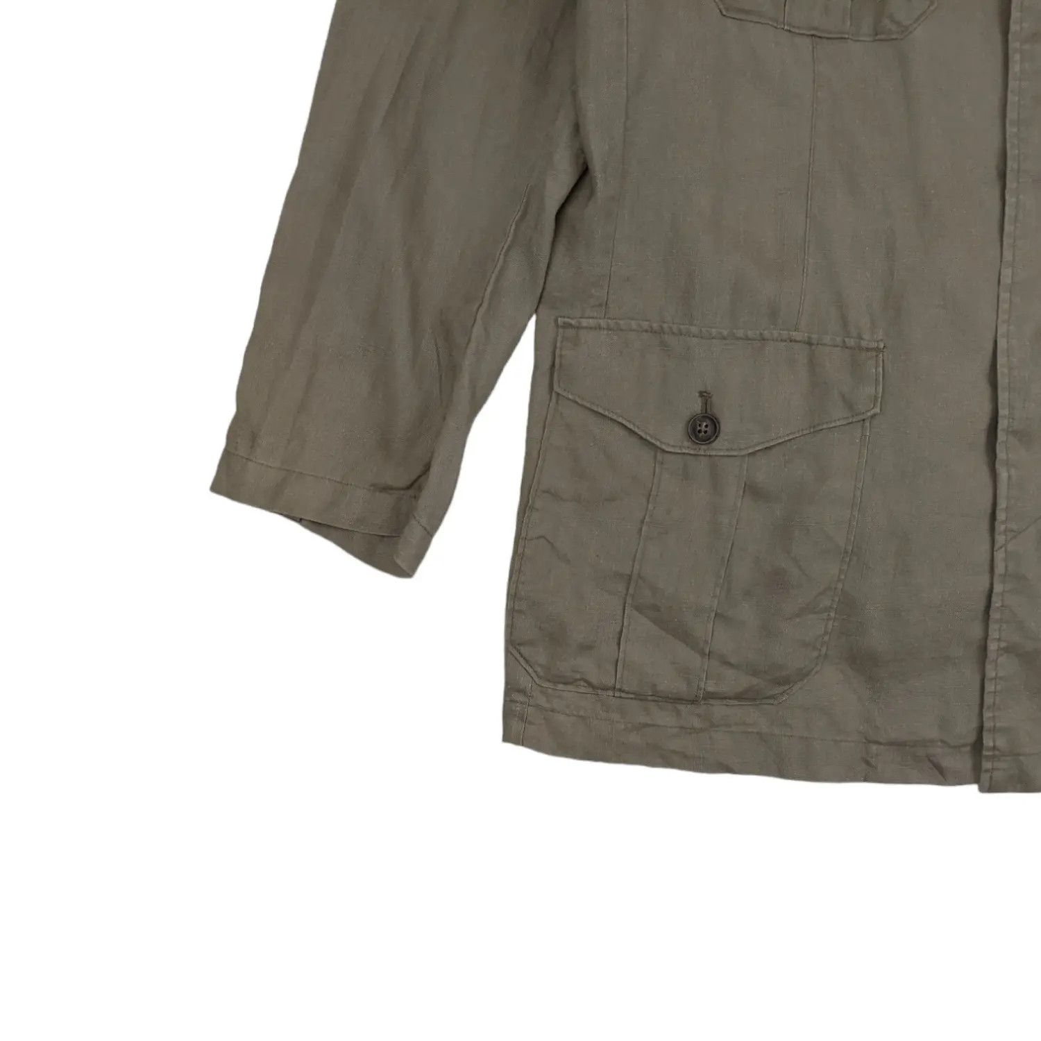 Japanese Brand × Uniqlo Vintage UNIQLO Military Style Multicpocket Jacket Size US M / EU 48-50 / 2 - 6 Thumbnail