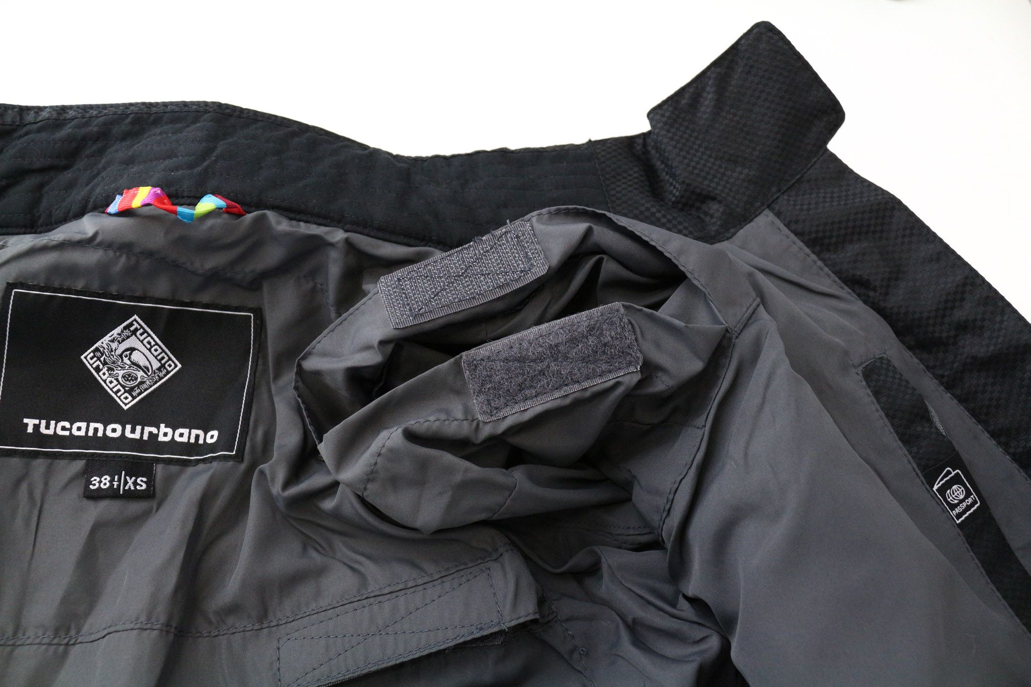 Other TINA IT38 Black Windproof Moto Jacket 75726 Size M / US 6-8 / IT 42-44 - 12 Thumbnail