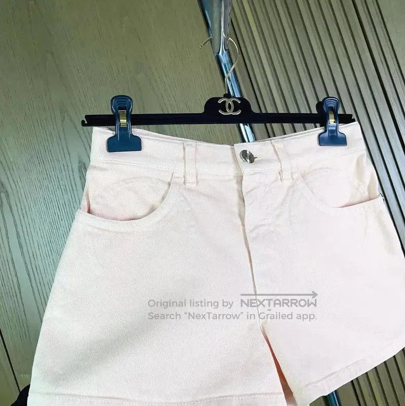 Chanel Chanel Pink Cotton Women's Shorts . Size 23" - 4 Thumbnail