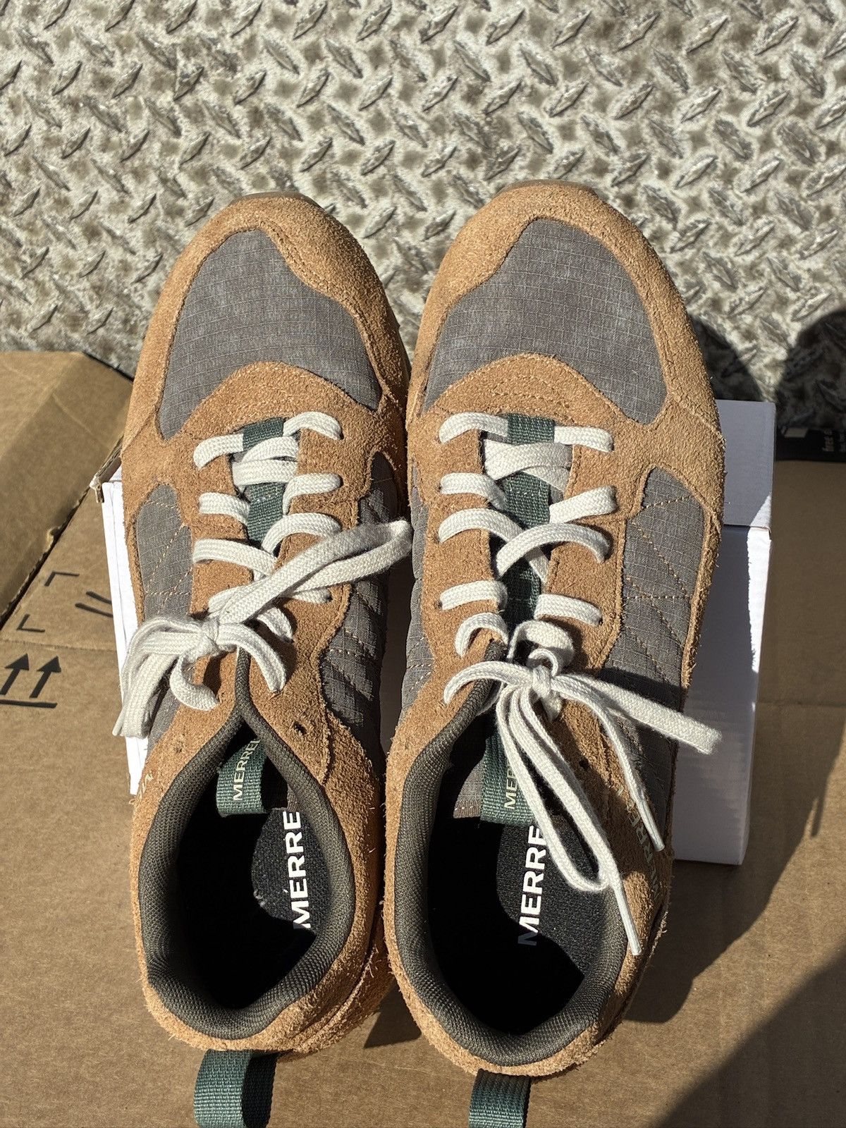 Merrell Merrell Alpine Everyday Mens Brown Suede Shoes Athetic 8.5 Size US 8.5 / EU 41-42 - 6 Thumbnail