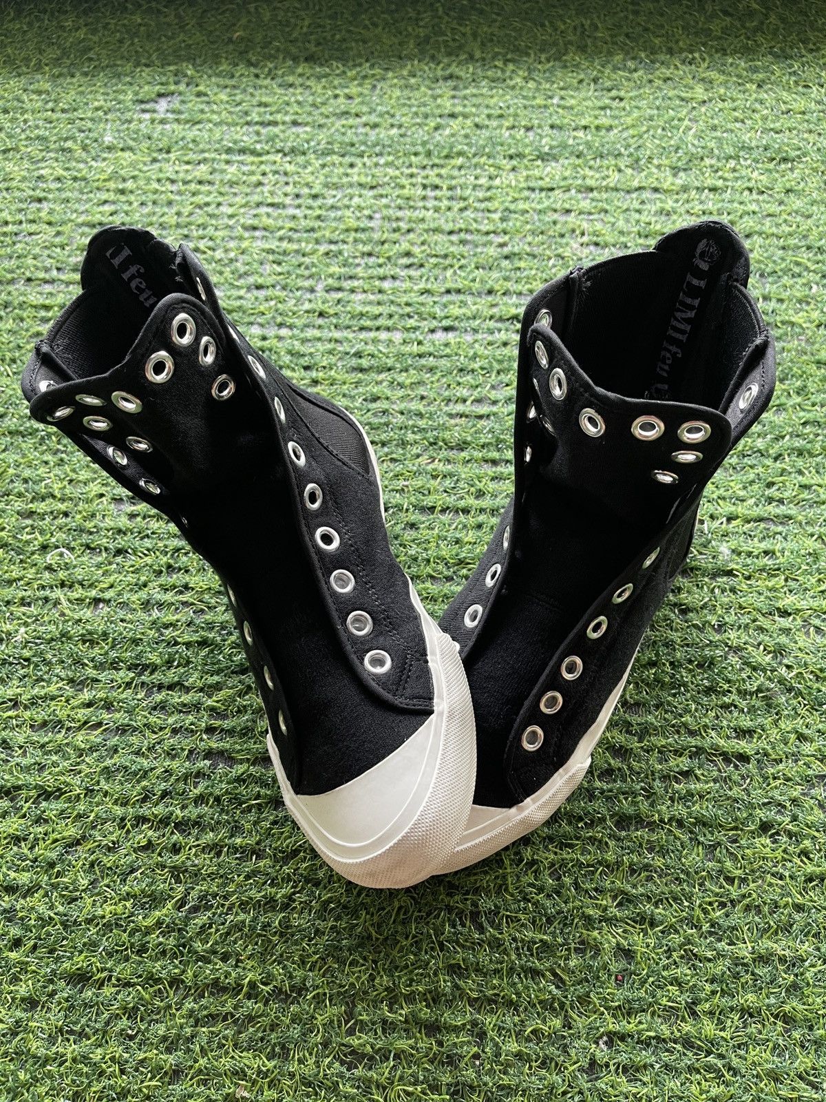 Designer × Limi Feu × Yohji Yamamoto Limi Feu Yohji Yamamoto Hi-Top Sneakers Size US 6.5 / IT 36.5 - 11 Thumbnail