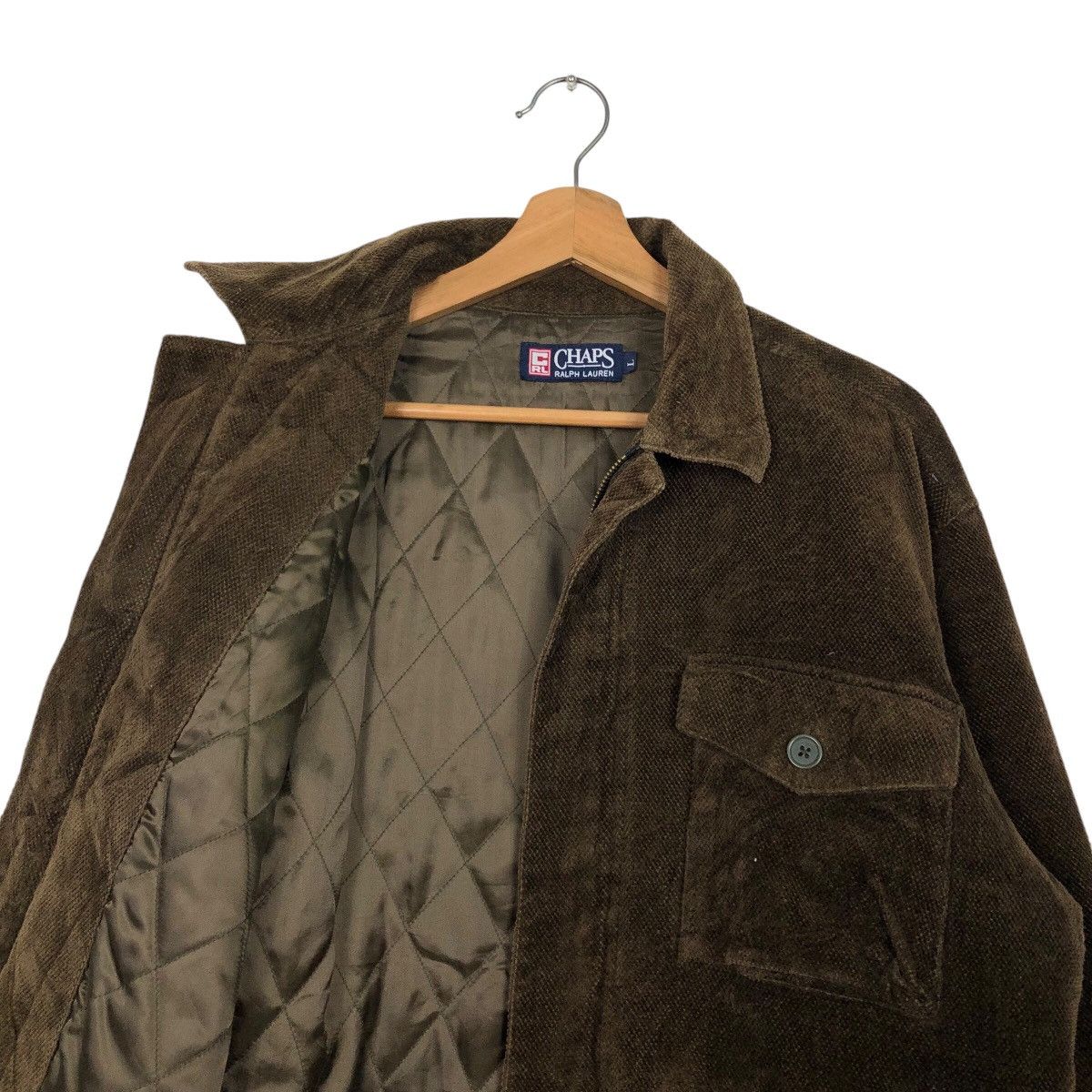 Chaps Ralph Lauren 📌Vintage Velvet Chore Jacket Chaps Ralph Lauren Size US L / EU 52-54 / 3 - 13 Thumbnail