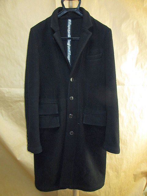 Number (N)ine NUMBER (N)INE 07AW Wool Musical Note Chester Coat