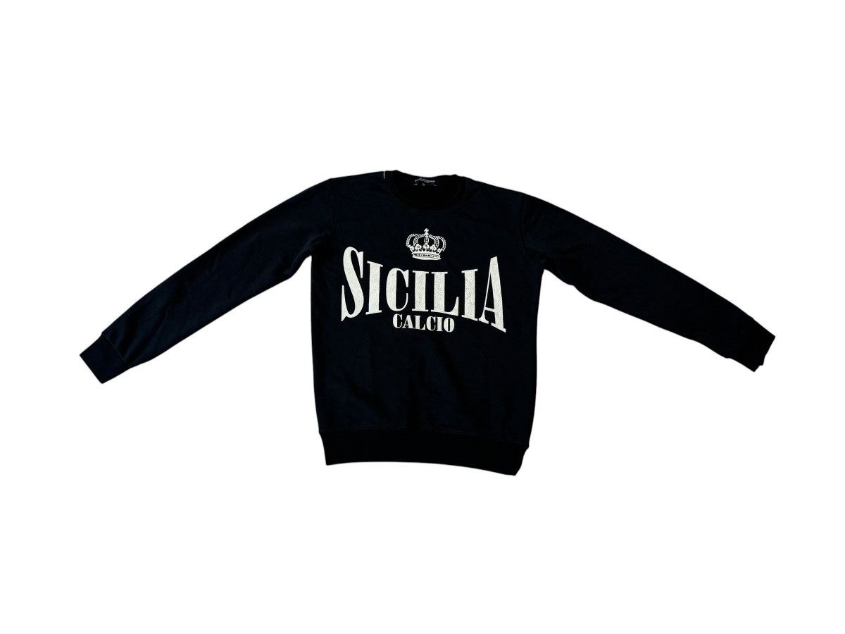 Dolce & Gabbana Dolce & Gabbana D&G Sicilia Calcio Sweatshirt Jumper Medium Size US M / EU 48-50 / 2 - 5 Thumbnail